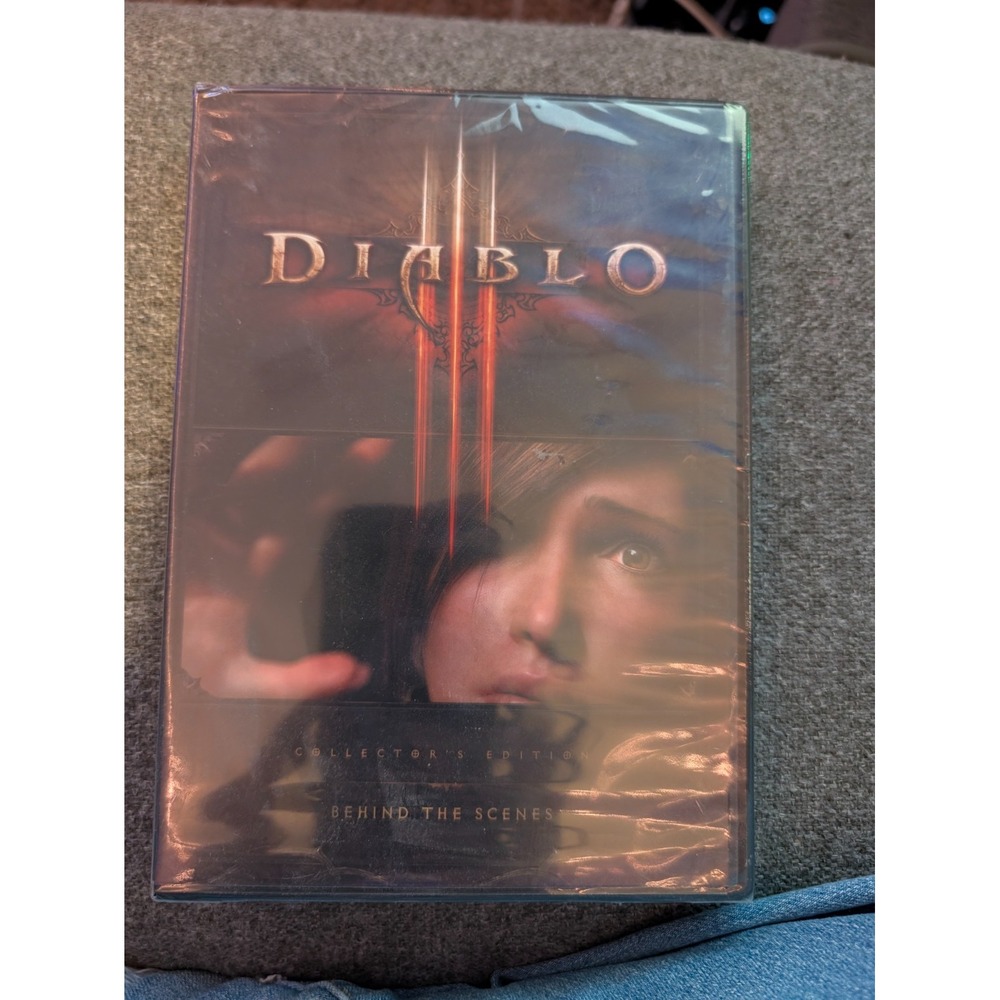 Diablo III 3 Behind the Scenes DVD Collector's Edition BLIZZARD NEW NEVER OPENED